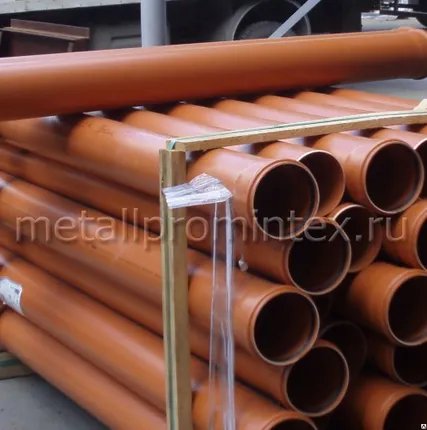 Фото №0 Труба НПВХ 40мм - 600мм из поливинилхлорида ГОСТ Р 51613-2000 ГОСТ 28117-89