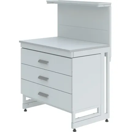 Фото №3 Стол лабораторный с полкой