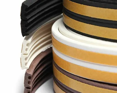 фото Уплотнитель Е-профиль черн. 9х4мм 1 п.м. двойной