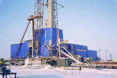 Фото №0 Пошив укрывных пологов для буровой установки