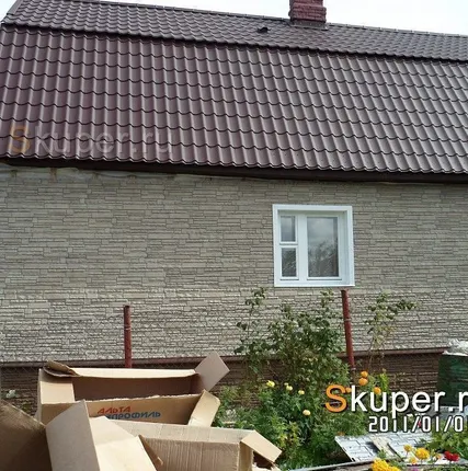 Фото №3 Фасадная панель для наружной отделки дома Альта Камень Скалистый Тибет