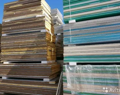 фото Сэндвич-панель ппу 60 мм 2,38 м