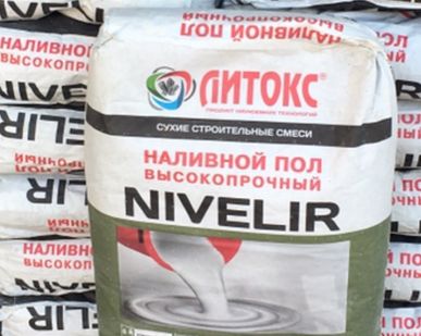 фото ЛИТОКС NIVELIR Наливной пол 25 кг
