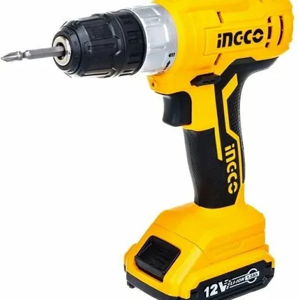 Фото №0 Аккумуляторная дрель-шуруповерт INGCO 12В CDLI1222
