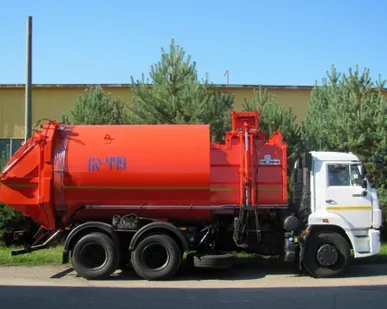 фото Мусоровоз с боковой загрузкой КО-449-02 КОММАШ (мценск)