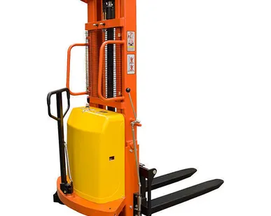 фото Штабелер гидравлический с электроподъемом GROST ® HED 15/25