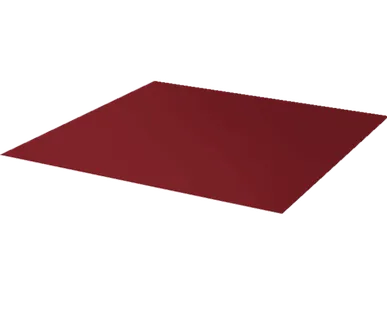 фото Лист с полимерным покрытием 0,45 мм пэ ral3009 красный оксид