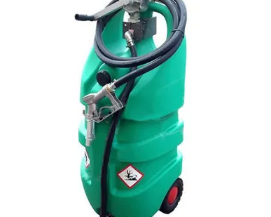 фото Emilcaddy 110 бензин, ручной роторный насос, 3 м шланг, мех. пистолет