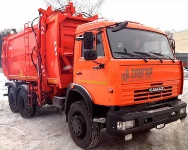 фото Мусоровоз 22м3. С боковой загрузкой.