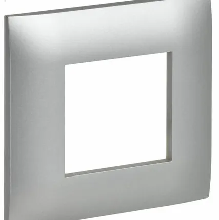 Фото №0 SKANDY Рамка 1-местная SK-F01S серебряный IEK