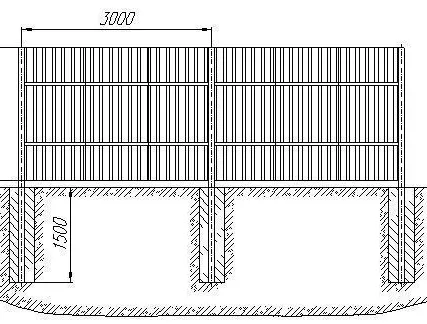 Фото №0 Панель 4мм 2.43х2.5 сворная medium, полимерное покрытие, цинк