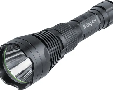 фото Фонарь 61 092 NPT-P02-18650 CREE LEDх10Вт. Li-ion 2.4А/ч аллюм. проф. Navigator 61092