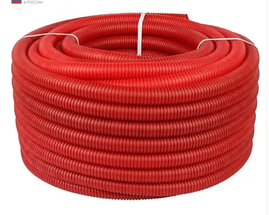 фото Труба гофрированная Royal Thermo 25 мм (для труб d20 Pex; d16 МП), красная