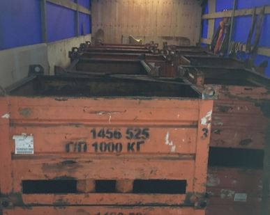 фото Металлическую складскую тару Б/У в Новокузнецке