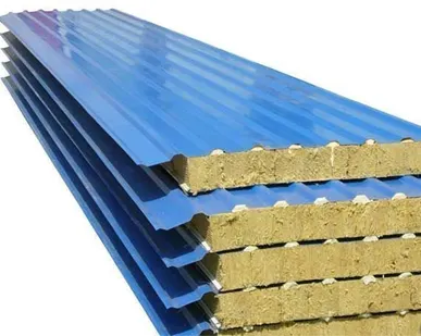 фото Стеновая сэндвич-панель 120мм. (мин.вата Rockwool)