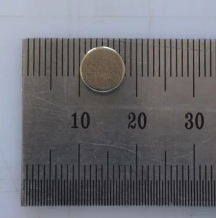 Фото №0 Магнит диск 8х2 мм для упаковки