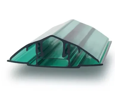 фото Профиль соединительный разъемный НCР 6-10мм зеленый L=6м Новаттро