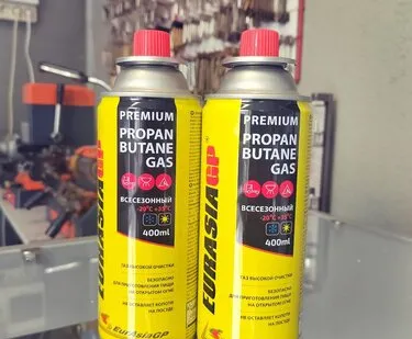 фото Газ в баллончиках