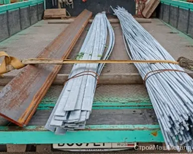 фото Полоса оцинкованная 40х3 мм ст 3 ГОСТ 9.307-89