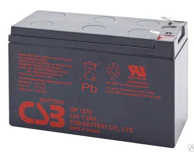 фото Аккумуляторная батарея CSB GP 1272 F2 (12В 7,2Ач)