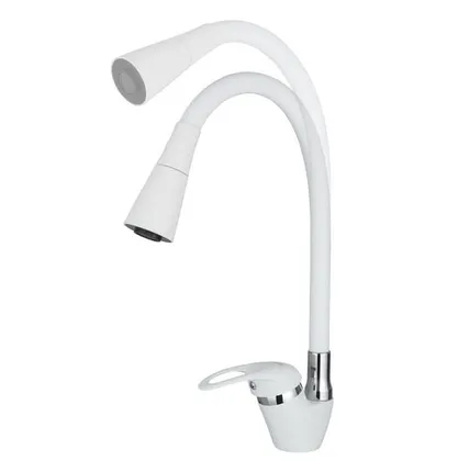 Фото №0 Смеситель для кухни " Graddy"11690LL WHITE