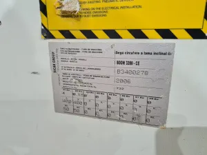 Фото №9 Форматно раскроечный станок Sicar Boom 3200 Б/У в Электростали