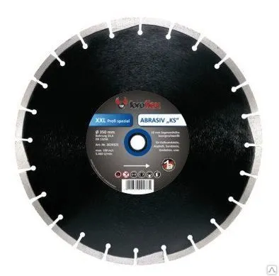 Фото №0 Алмазный диск (асфальт) 350х20мм, сегмент 10мм Profi / Toroflex