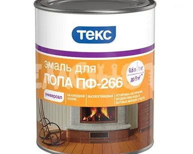 фото Эмаль ТЕКС УНИВЕРСАЛ ПФ-266 1,0кг золотисто-оранжевая (14) ВЗ