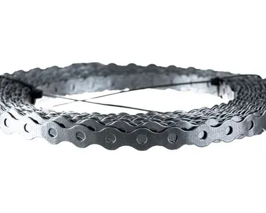 фото Лента монтажная перфорированная оцинкованная 12*0,5мм (25м) волна