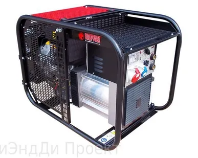 фото Бензиновый генератор с функцией сварки Europower ЕР 400 ХЕ DC Europower - Б