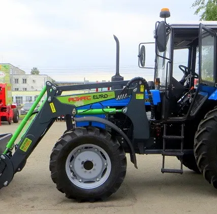 Фото №0 Фpонтaльный погрузчик ПКУ EurоМАХ на трактора МТЗ 8 и 9 серии в том числе с усиленным мостом.