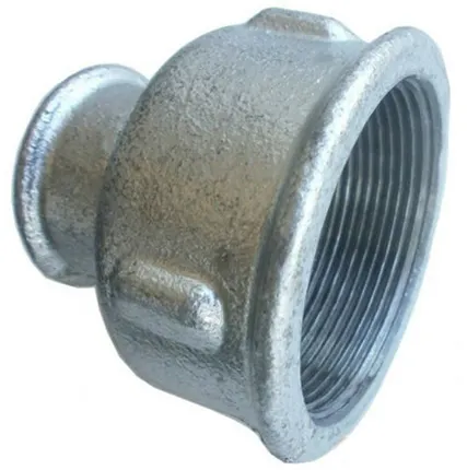 Фото №0 Муфта 50 х 25 2" х 1" переходная чугунная внутренняя резьба оцинкованная