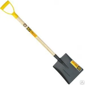 Фото №0 Совковая песочная лопата тип 1 с черенком и ручкой alexdiggermaer лсп1ч1р
