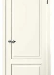 фото Дверь межкомнатная ПГ С2 (Classic) глухая, эмалит, Ваниль 2000х800мм