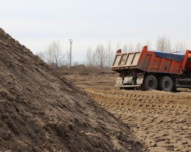 фото Крупнозернистый песок с доставкой