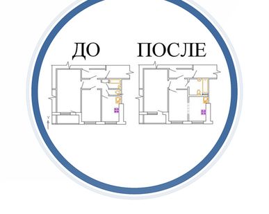 фото Проектирование перепланировки квартиры, нежилого помещения