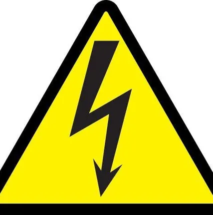 Фото №0 Символ "Молния" 100х100х100 ИЭК YPC30-MOLNI-4-096