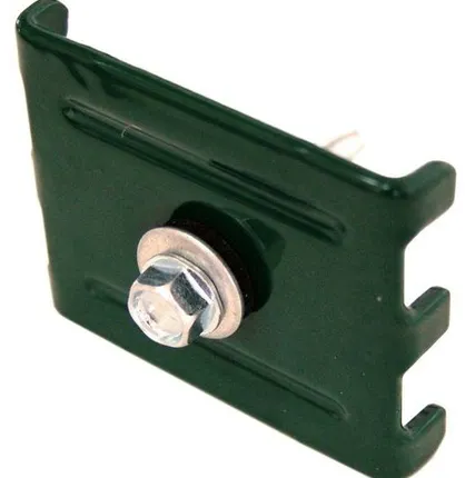 Фото №0 Крепление: скоба, саморез 5,5-6,3х32 (RAL6005, зеленый мох)