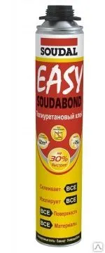 Фото №0 Клей полиуретановый SOUDABOND EASY GUN в аэрозоле