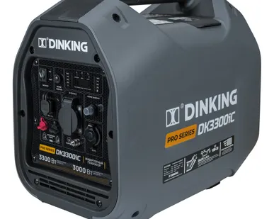 фото Генератор бензиновый инверторный Dinking DK3300iC (3,3кВт, 230В/50Гц, DK164F/P-2, бак 4л.)