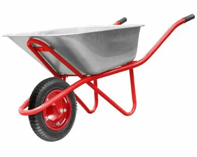 фото Тачка строительная одноколесная 110 л грузоподъемность 200 кг