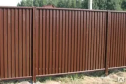 фото Направляющая 60х20х2500 мм коричневая RAL 8017