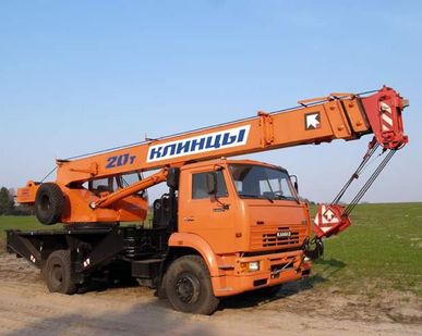 фото Аренда автокрана Клинцы 20 тонн