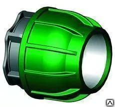 фото Заглушка полиэтиленовая компрессионная для ПНД труб Д32