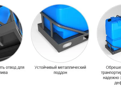 Фото №4 Емкость Т 2000 литров в обрешетке