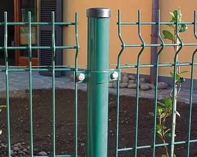 фото Столб заборный 60х40 мм h 2,5 м оцинкованный