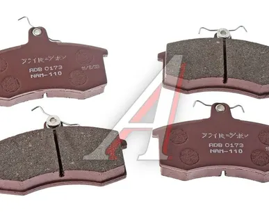 фото Колодки тормозные ВАЗ-2108 передние (4шт.) ALLIED NIPPON