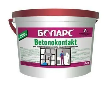 фото Грунтовка "Бетоноконтакт" "Боларс", 10кг, шт