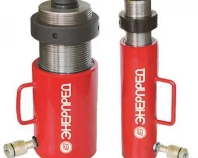 фото Домкрат гидравлический грузовой с фиксирующей гайкой ДГ50П250Г