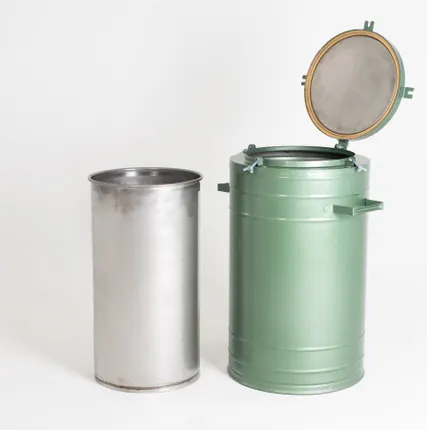 Фото №1 Термос ТГ-36. ТГ-36. Термос для еды с широким горлом металлический армейский колба из нержавеющей стали емкость 36 литров.